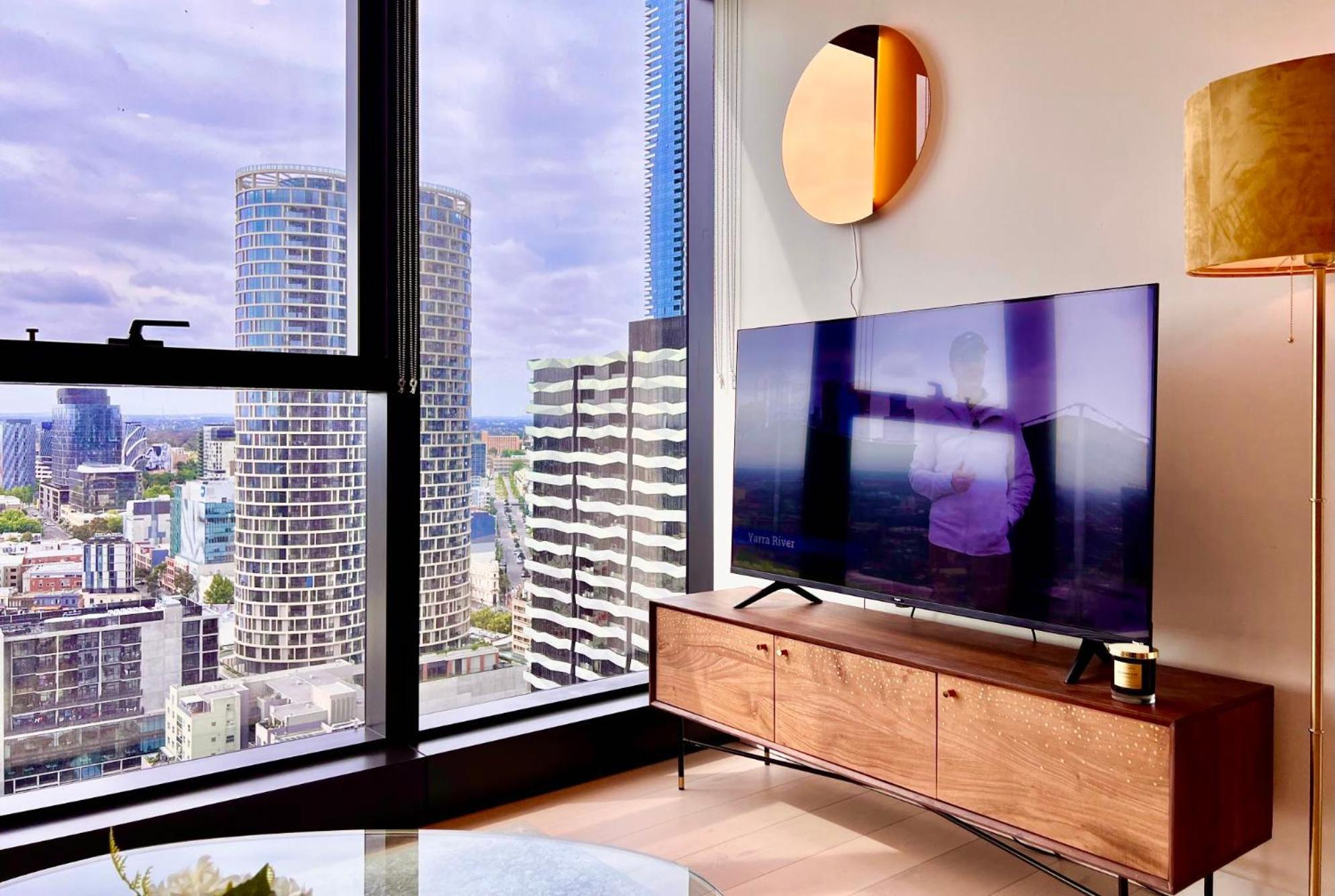 Highrise View 1King1Queen 2Baths Melbourne Dış mekan fotoğraf